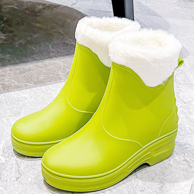 Euro Style PVC Short Ankle Rain Shoes Garden 2