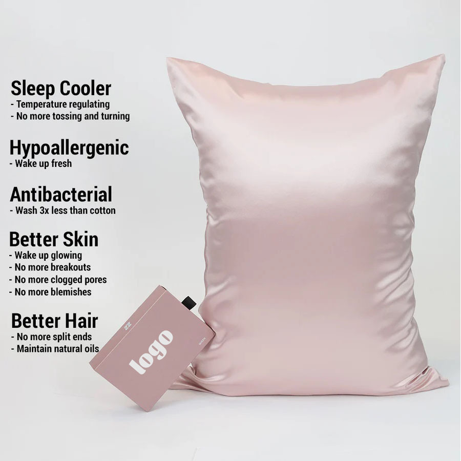 22 Momme Organic Mulberry Silk Pillowcase 4