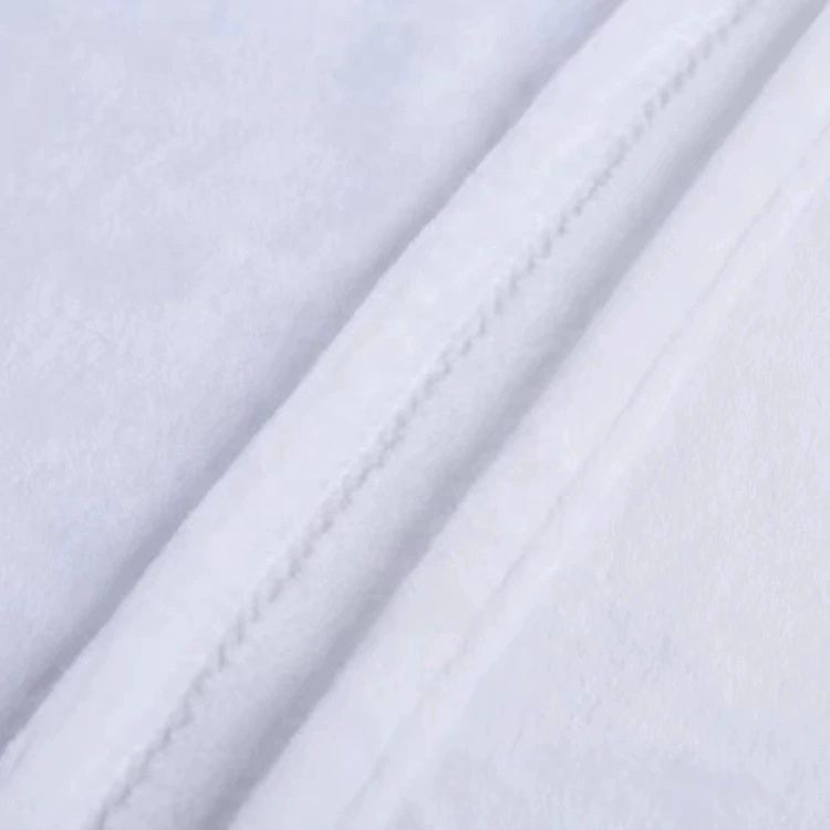 Polyester Digit Printed Sublimation White Mink Blanket Flannel 2