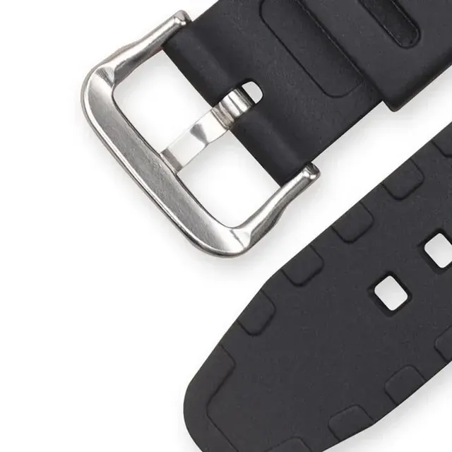 18 mm Silicone Watch Strap for Men 1