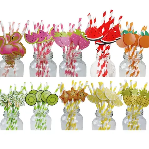 Paper Party Straws