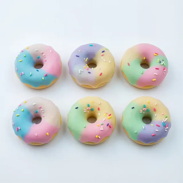 Macaron Donut Squishy Stress Toy for Adults 4