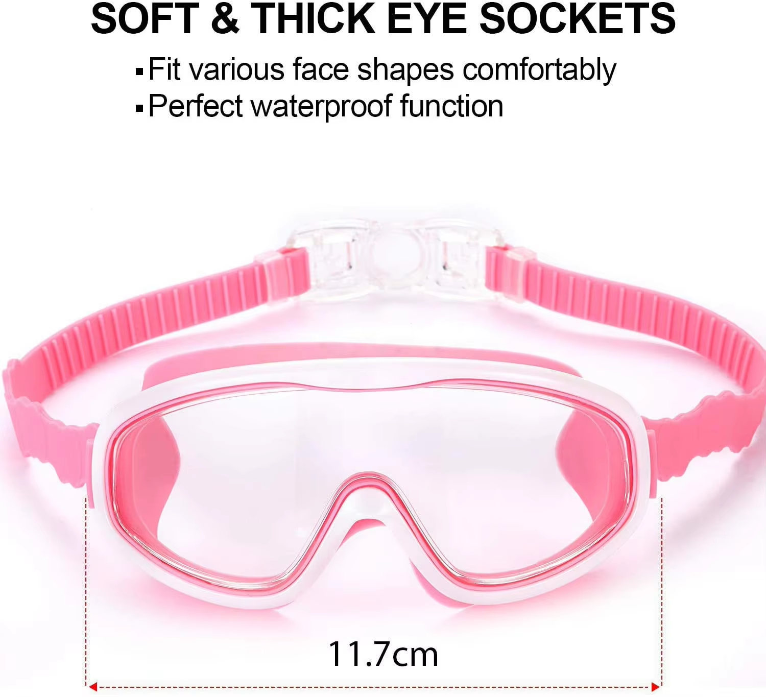 Kinder Schwimmbrille mit UV-Schutz 3