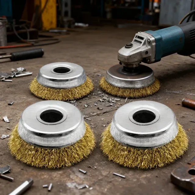 3 Inch Stainless Steel Rust Removal Wire Brush 3