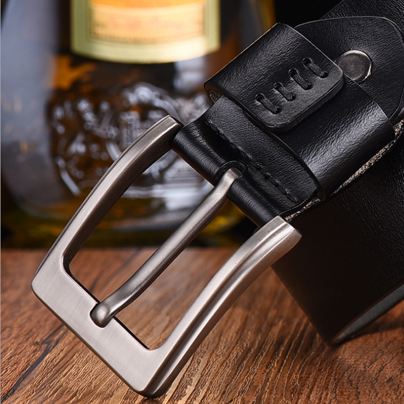 Hollow Pin Buckle Designer Belt for Men 3