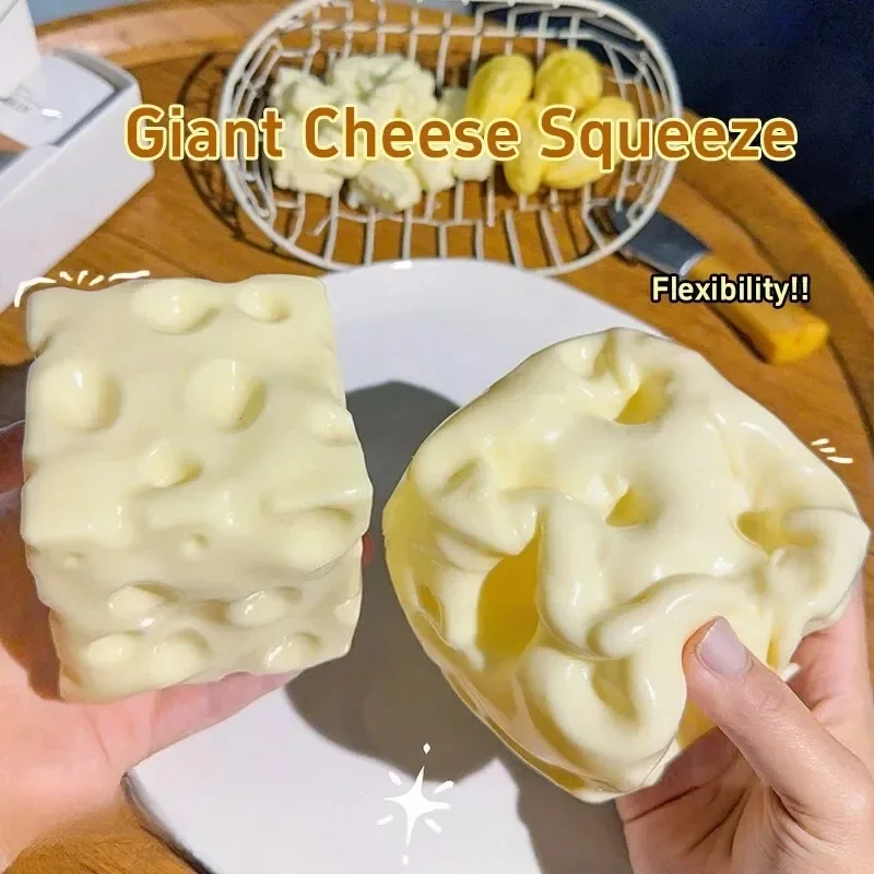Kokosnussöl-Käsebutter-Stick Quetschbare Blindbox Formbarer Stressball Butter-Käse-Riegel Quetsch-Fidget-Spielzeug Dekompressions-Entlüftungsspielzeug 3