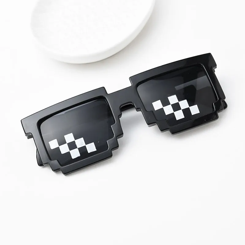 8-Bit Thug Life Sonnenbrille Pixelart Unisex Marken-Partybrille Mosaik 4