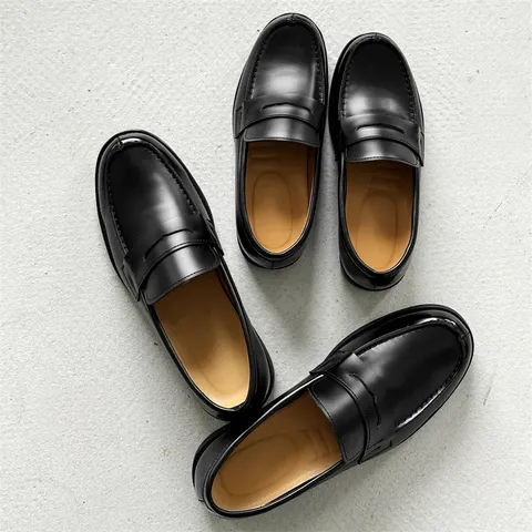 leather derby shoes