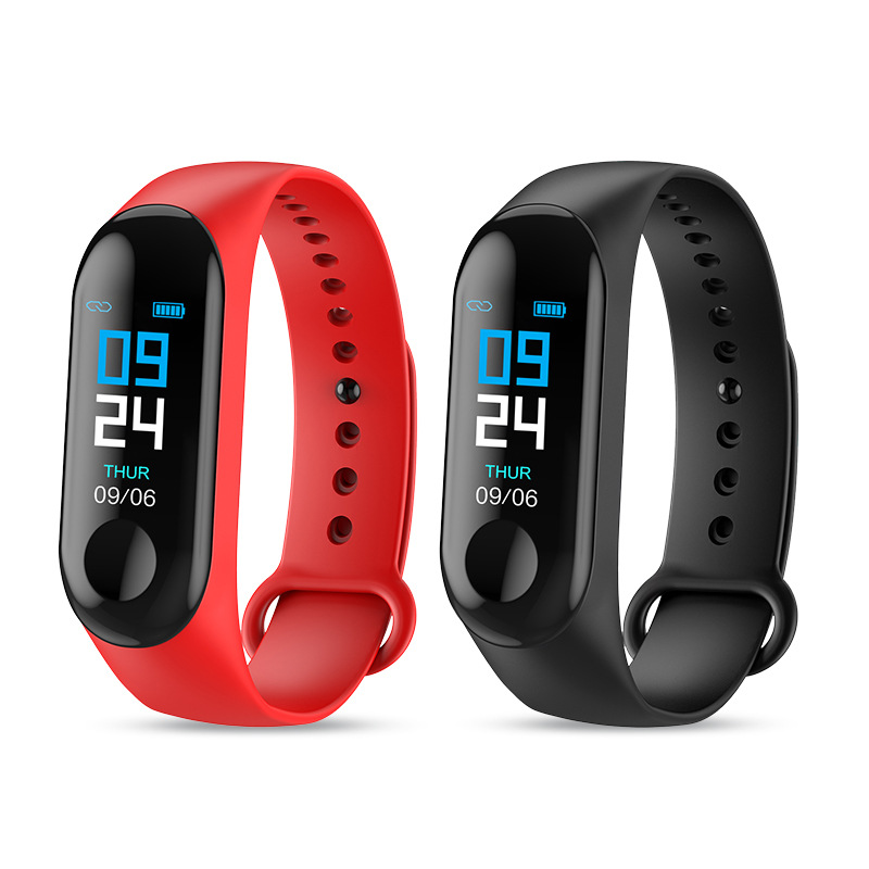 Farbiges Smart Armband mit Blutdruckmessung