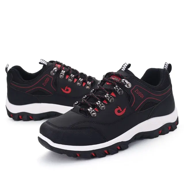 Lightweight Men's Leather Casual Sneakers 3