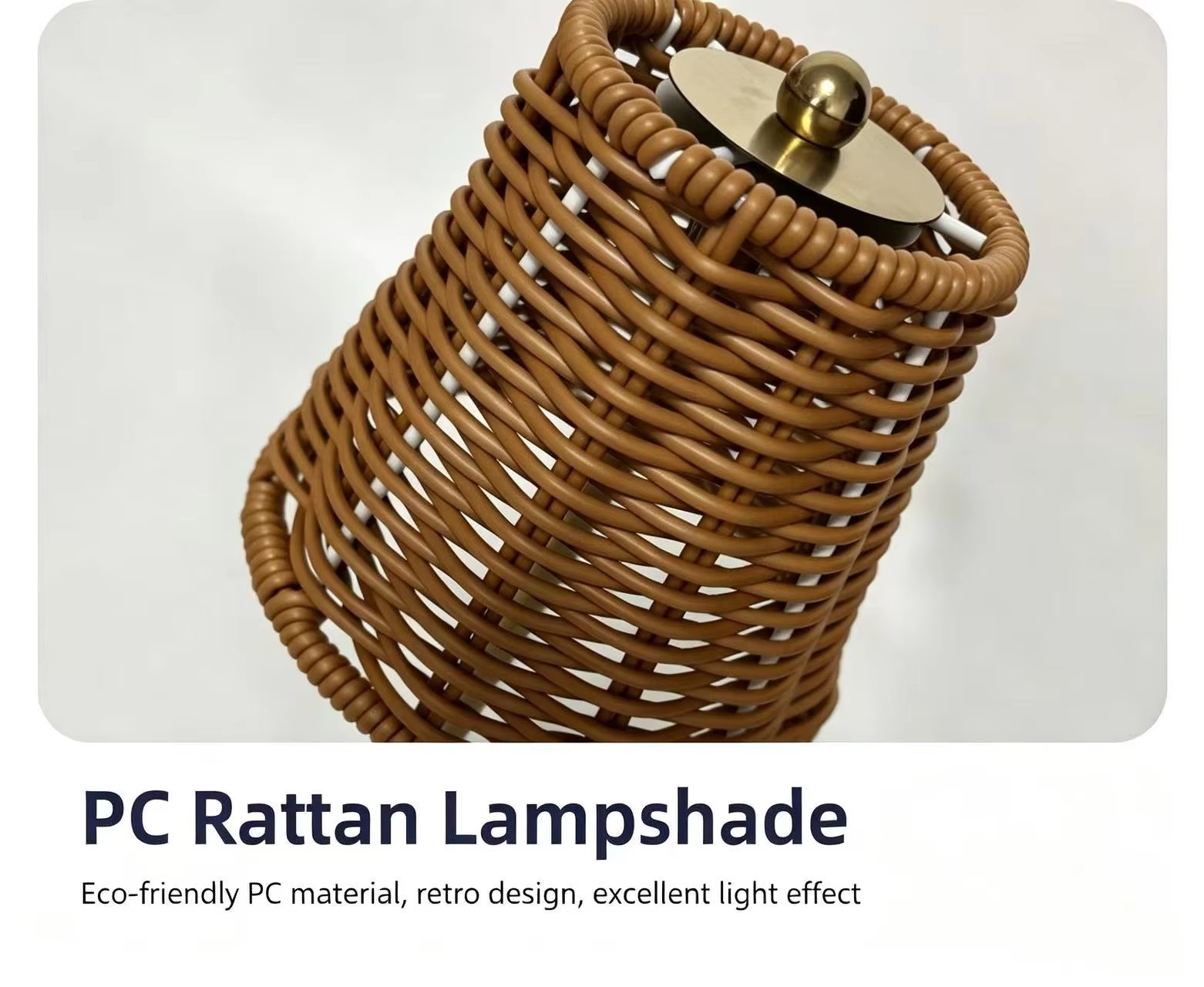 Southeast Asian Rattan Rechargeable Night Light 4