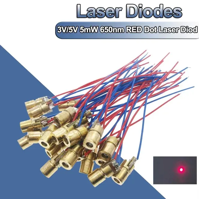 10 20 Stücke Einstellbare Mini Laser Pointer Diode 3