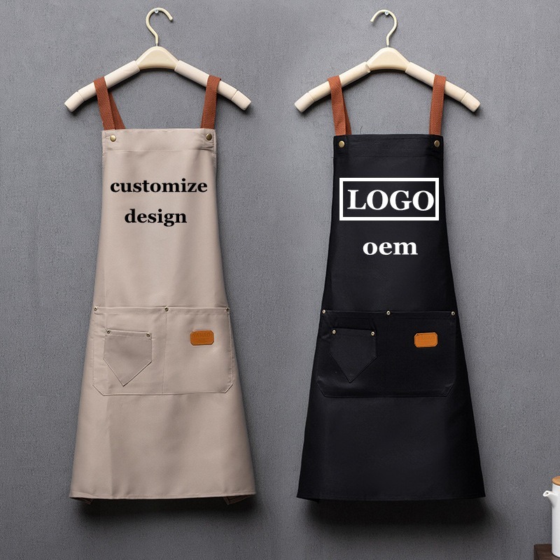 Sleeveless Waterproof Canvas Bib Apron 2