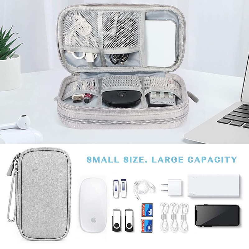 Portable Electronics Cable Organizer Bag 3