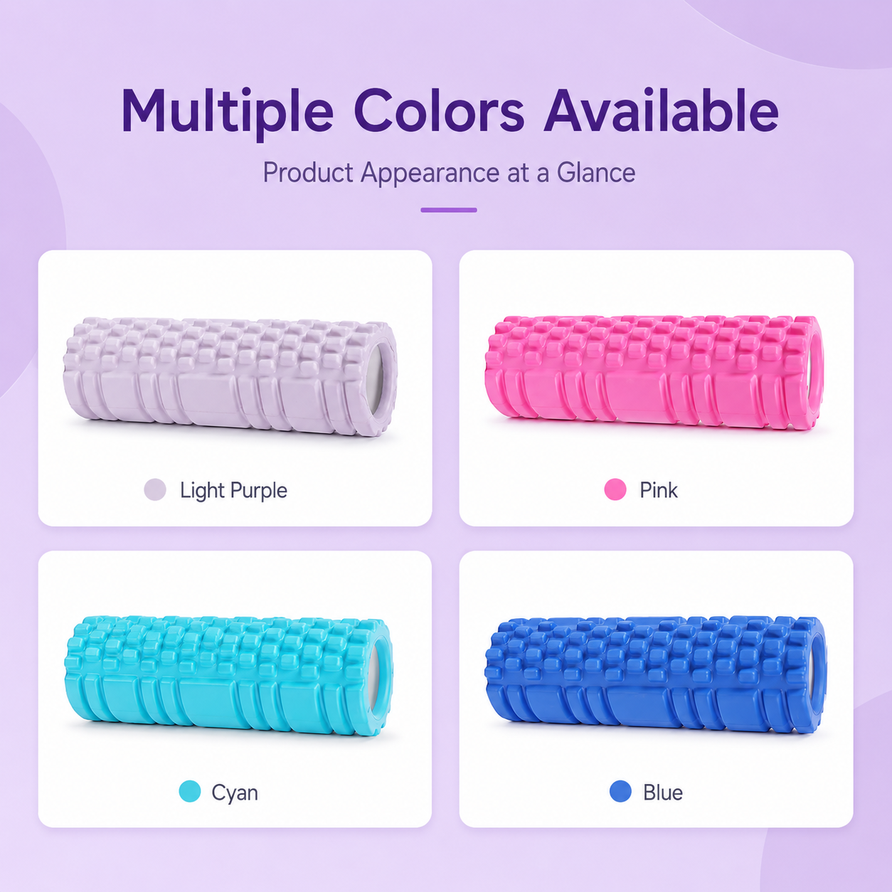 Textured Yoga Studio Foam Roller 4