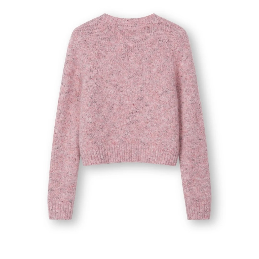 Cotton Knit Cardigan Single Button 2