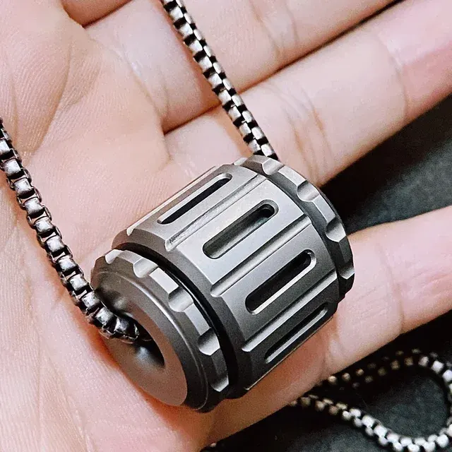 Titanium Fidget Gyro 3