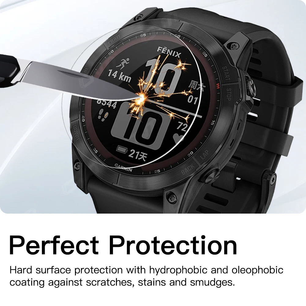 Tempered Glass Screen Protector for Garmin Smartwatch 4