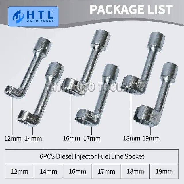 Injector Socket Wrench Set 2