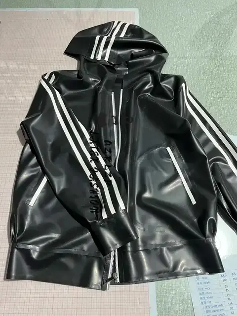 Latex Sports Hooded Jacket 2