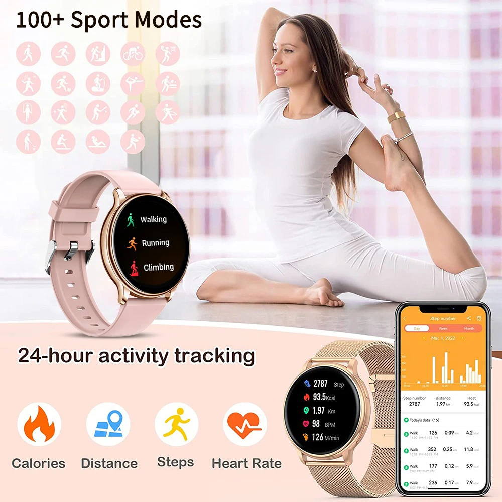 Women's Bluetooth Calling Smartwatch 4