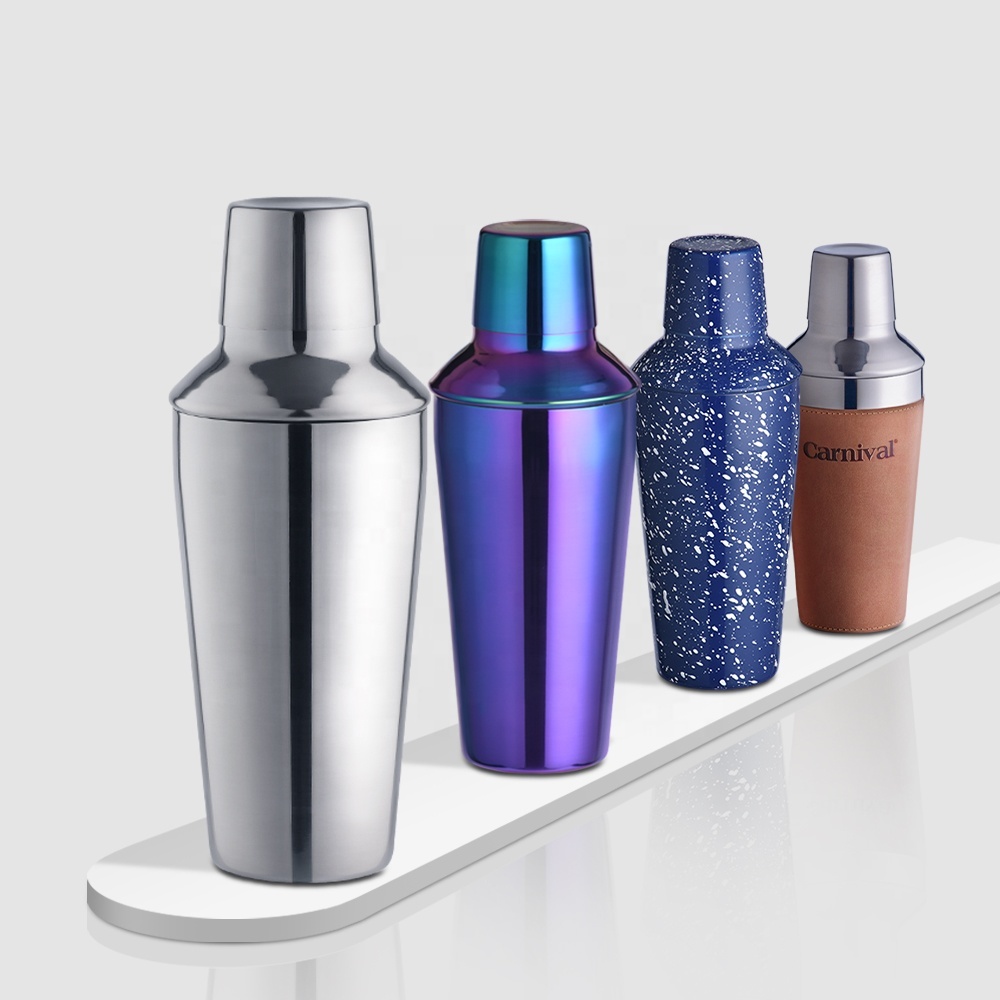 Luxury 750ml Leather Cocktail Shaker