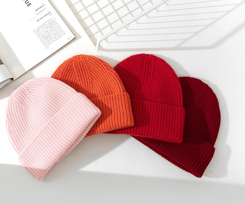 Autumn Winter Luxury Europe America Wool Thick Knitted 4