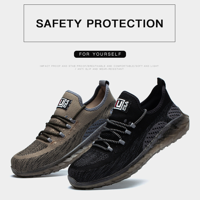 Non-Slip Lightweight Breathable Protective Shoes 2