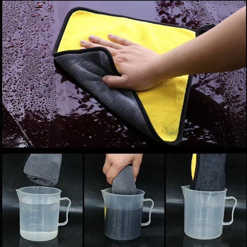 Quick-Dry Microfiber Car Wash Towel 2