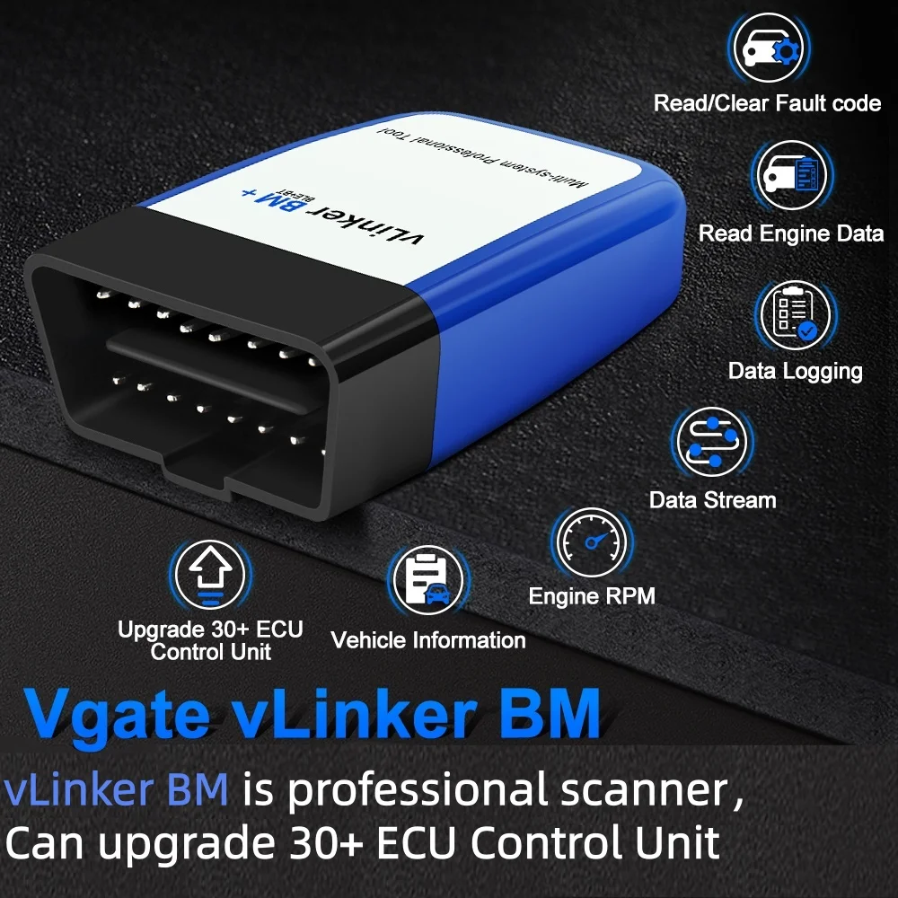 OBD2 Bluetooth Car Diagnostic Scanner 2
