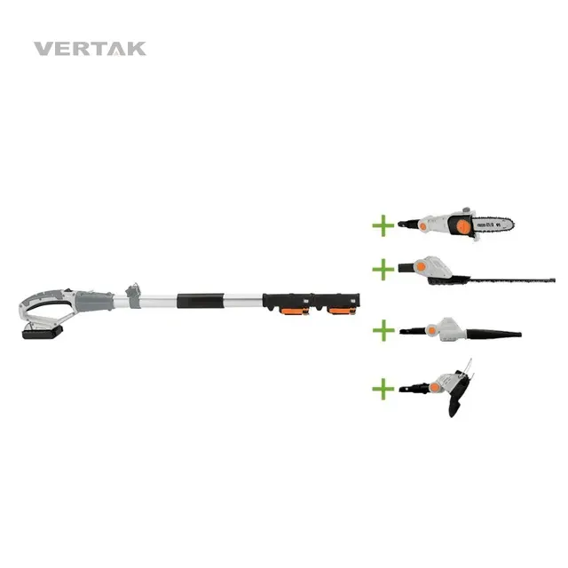 4-in-1 Cordless Hedge Trimmer Set 18V 2