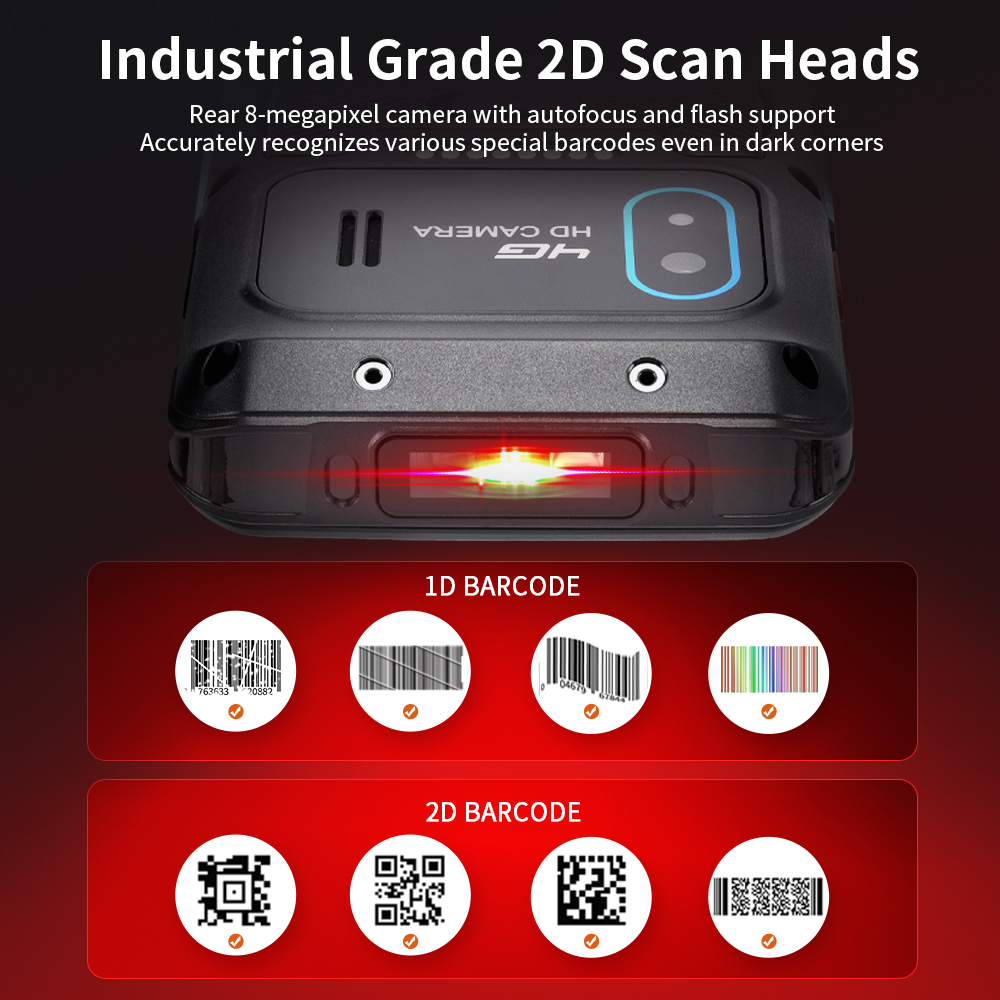 Rugged Android Data Collector 2D Barcode Reader 3