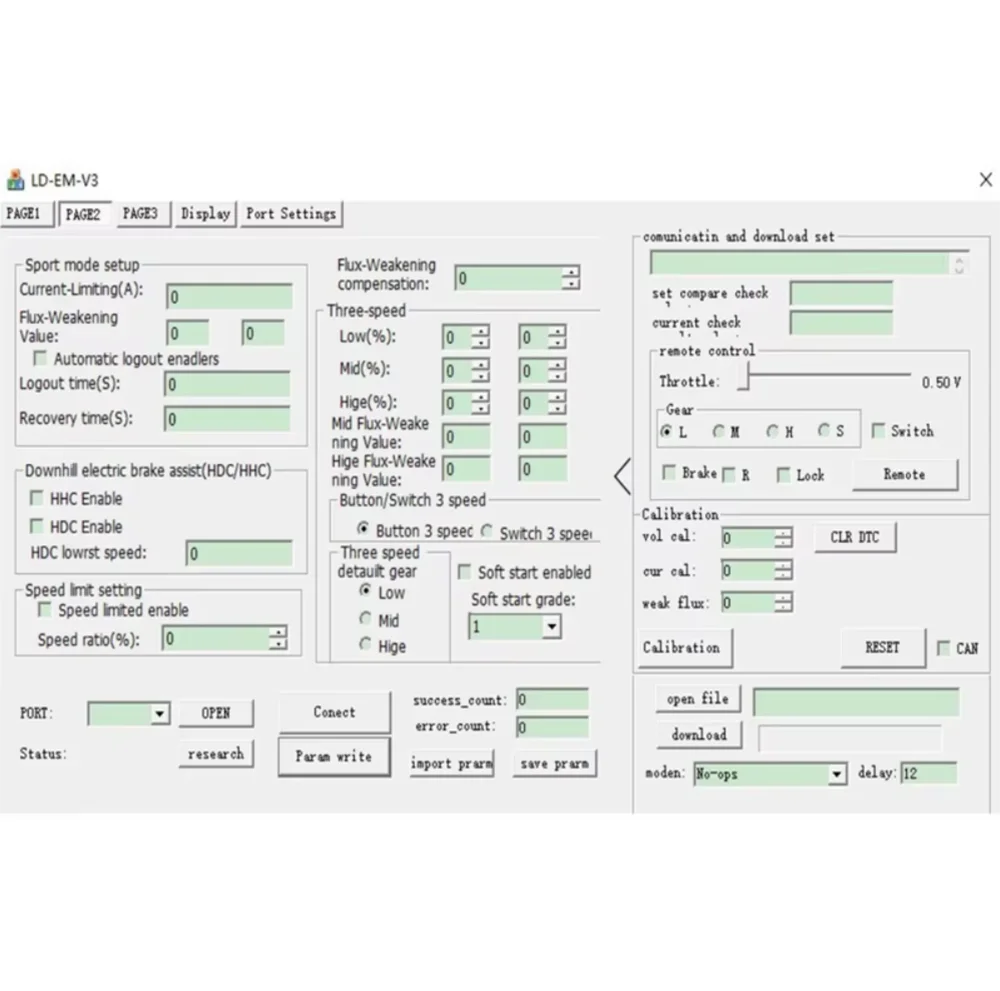 VOTOL Controller 5V Programmierung USB PL2303 EM30 EM50 4