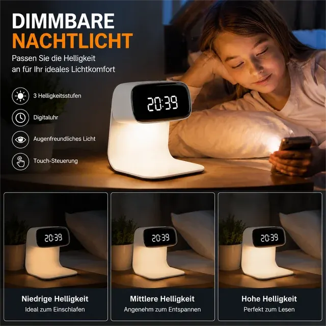 3 in 1 Wireless Charger 15W Schnellladegerät mit 3