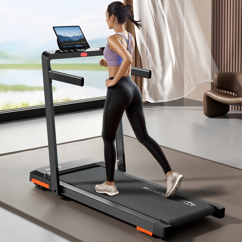 Flaches Portables Laufband 1-10 km/h Unter Schreibtisch