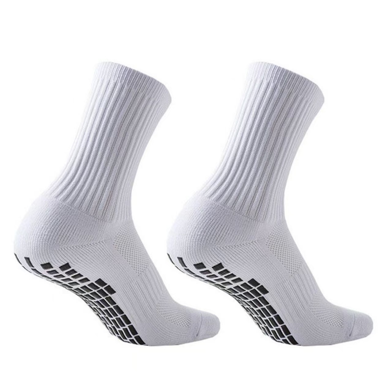 Football Grip Socks Anti-Slip Silicone Sole Breathable Knit 2