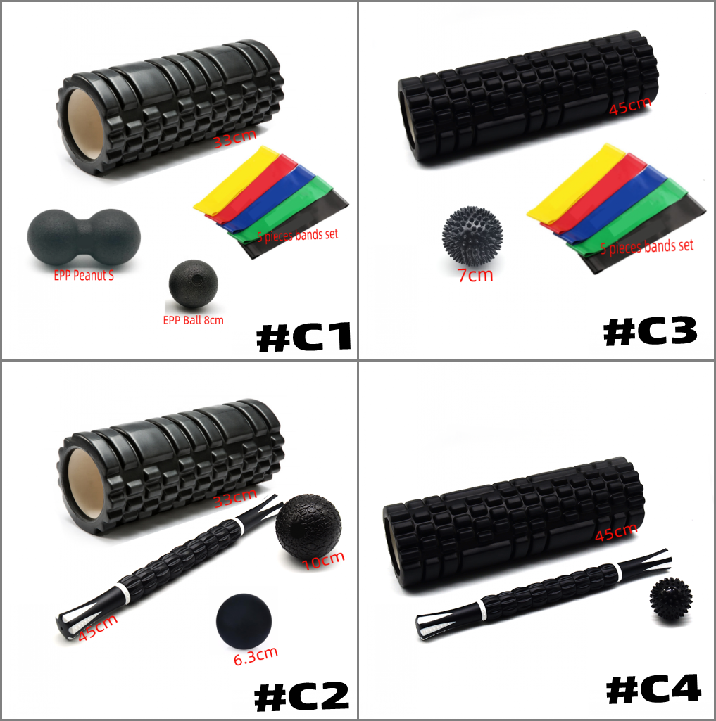 Yoga Foam Roller Set for Deep Massage 3