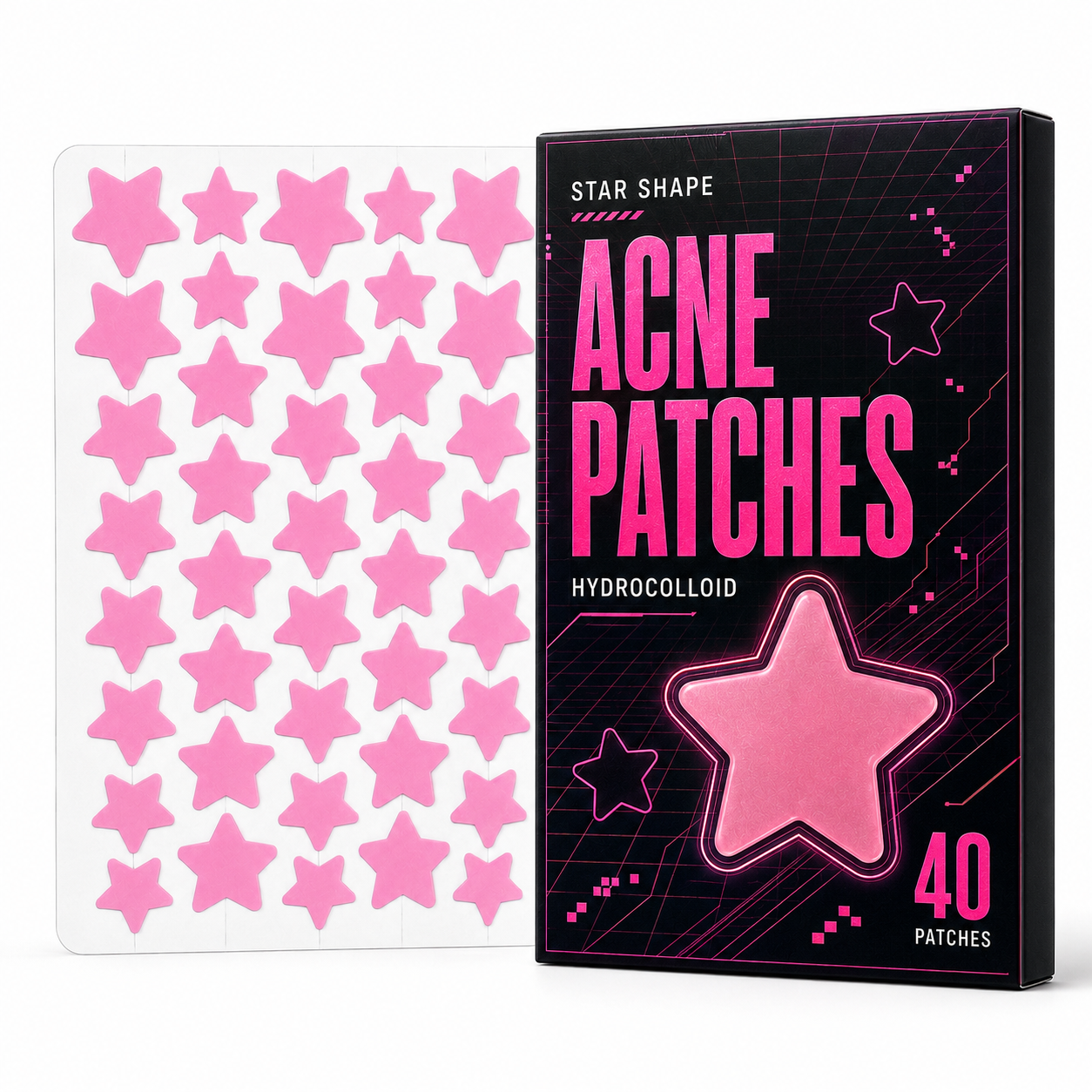 Private Label Vegan Waterproof Medical Grade Hydrocolloid Thin