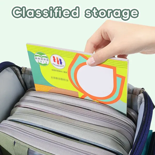 Transparent A4 Document Bag with Zipper 3