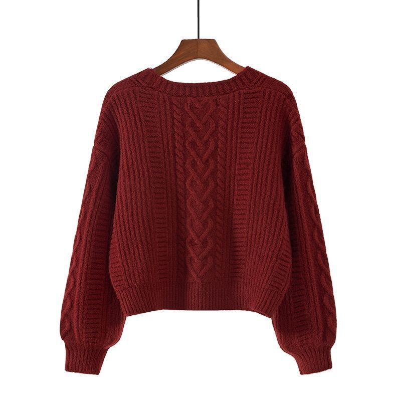 Cable - Knit Open Front Cardigan Vintage Slouchy 2