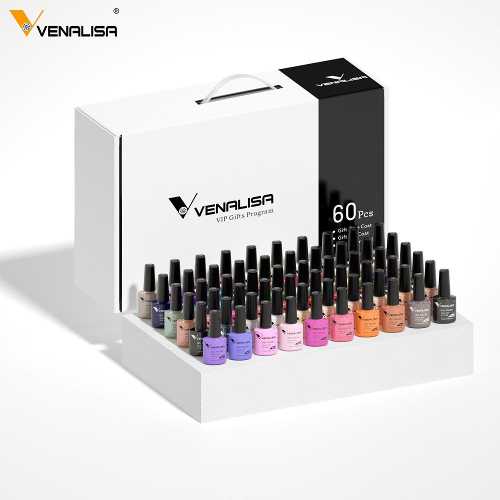 60-Farben Gel-Lack Nageldesign Set 3