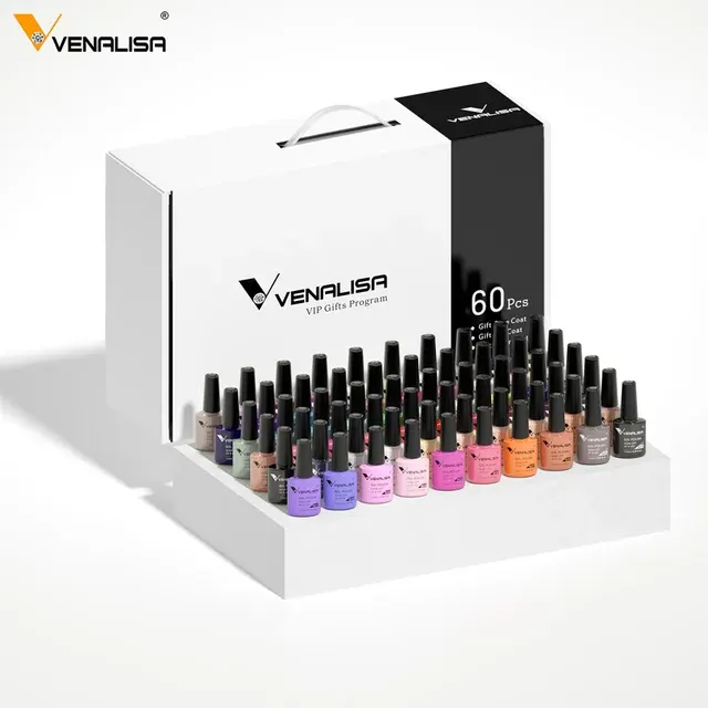 60-Color Gel Lacquer Nail Art Kit 3