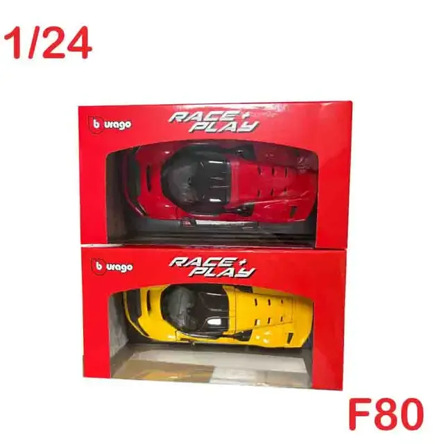 Bburago 1:24 Ferrari F80 Race+Play Model Car 1