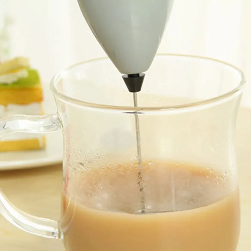 Drahtlose Milch Schäumer Kaffee Schneebesen Mixer Elektrische Mini 4
