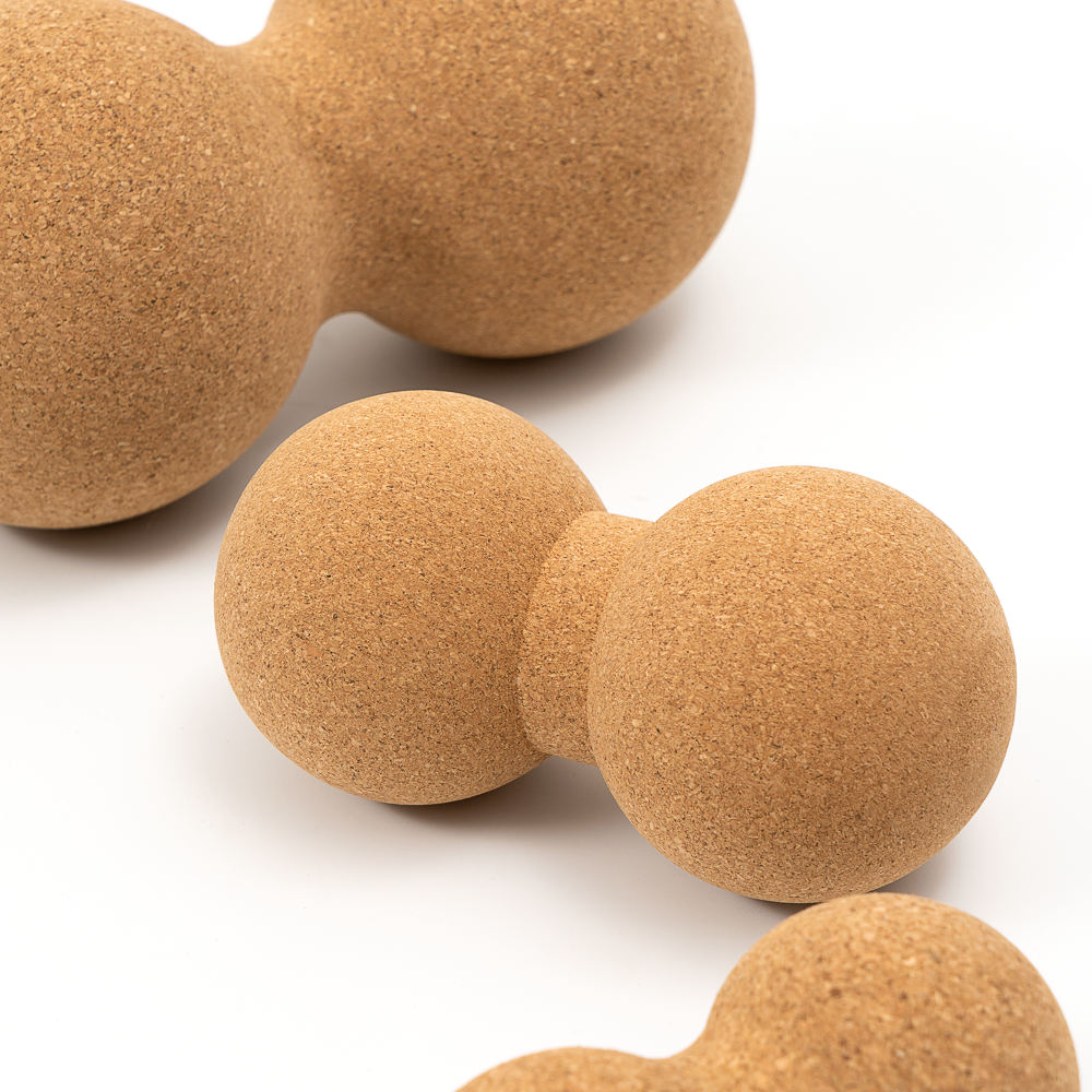Natural Wooden Cork Massage Ball Set 4