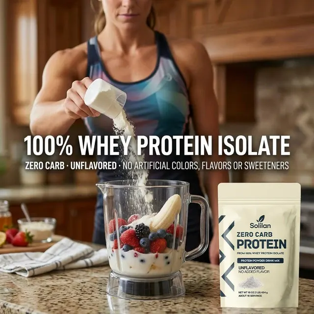 Pre-Workout-Pulver mit Whey, 454 g 4