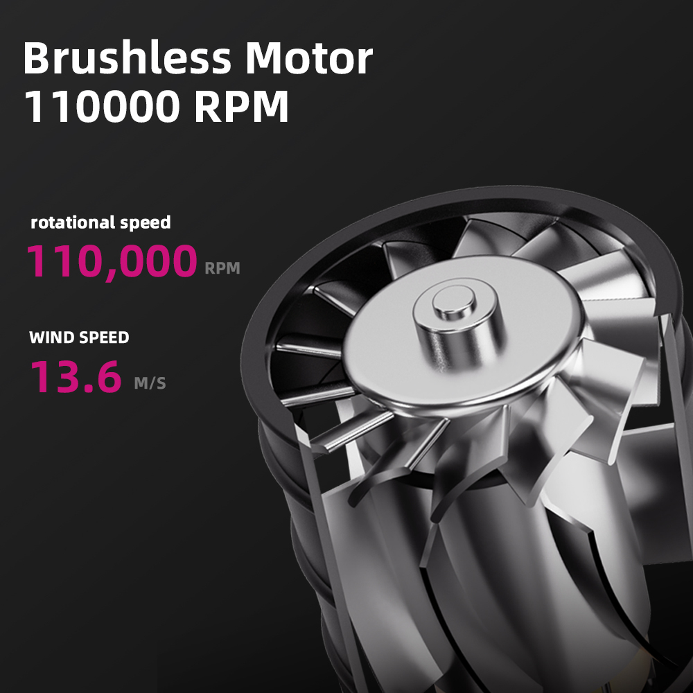 Professional Ionic Hair Dryer Brushless Motor 3