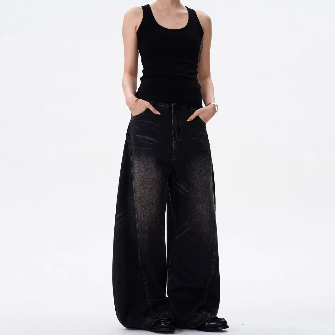 Damen Wide-Leg Jeans