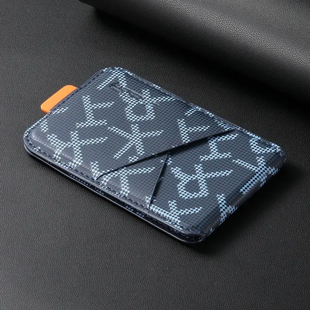 Leather MagSafe Card Holder Wallet 4