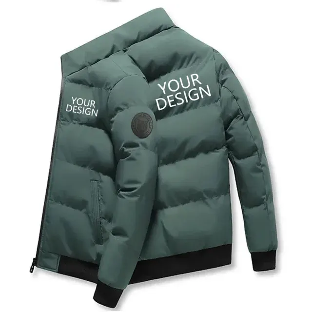 Winter Jacket With Logo 2